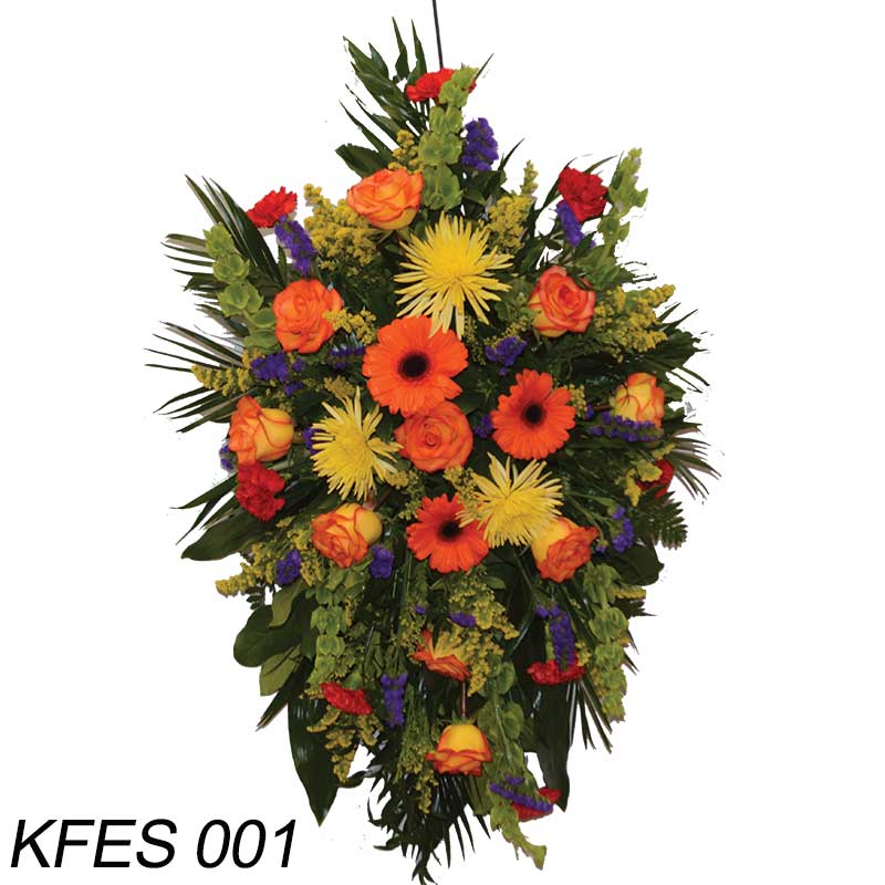 Funeral Easel Spray 001