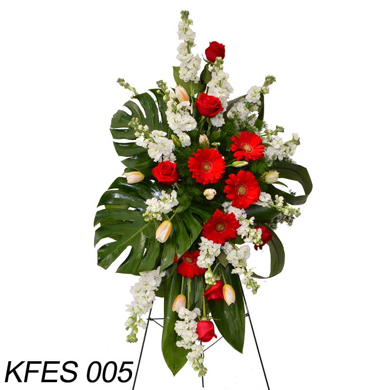 Funeral Easel Spray 005