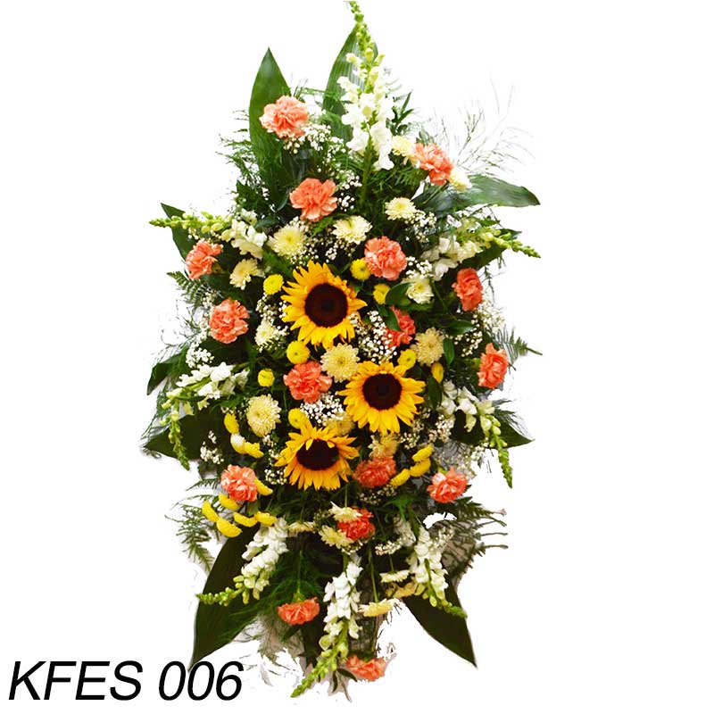 Funeral Easel Spray 006