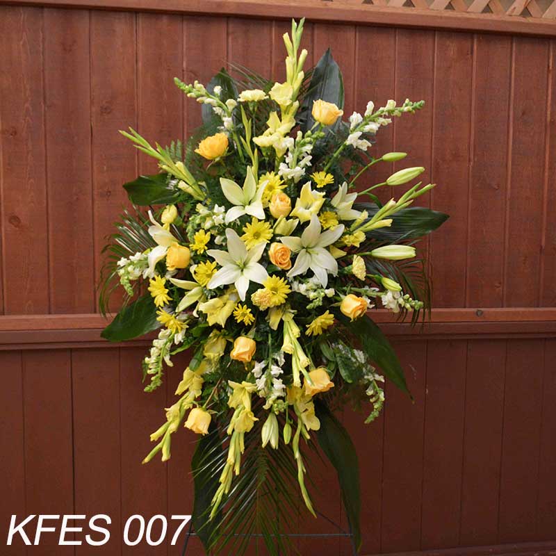 Funeral Easel Spray 007