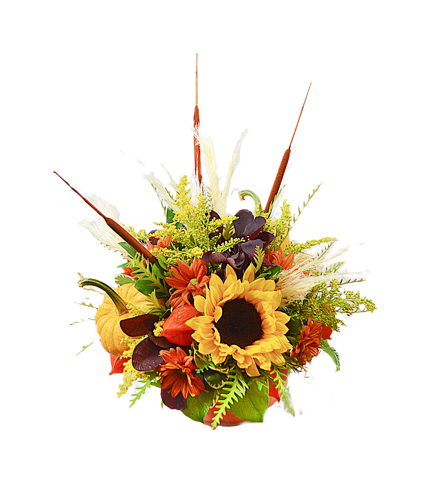 Country Pumpkin Patch Table Center
