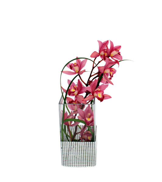 Tropical Orchid Vase